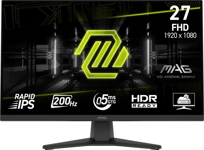 Moniteur 27" MAG 272F LED, Full HD, 200 Hz, plat, noir