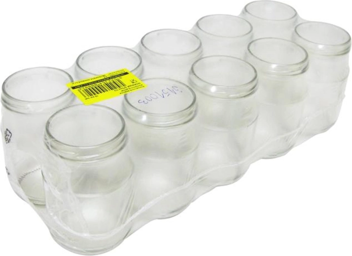 Bocaux de stérilisation 377 ml à pas de vis TWIST, lot de 10