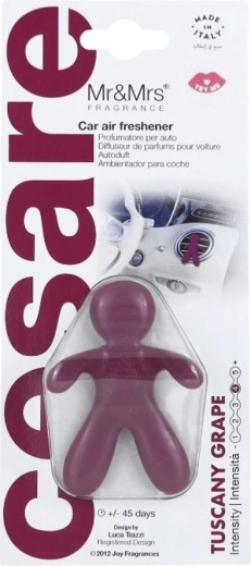 Parfum de voiture Mr & Mrs Cesare Tuscany Grape
