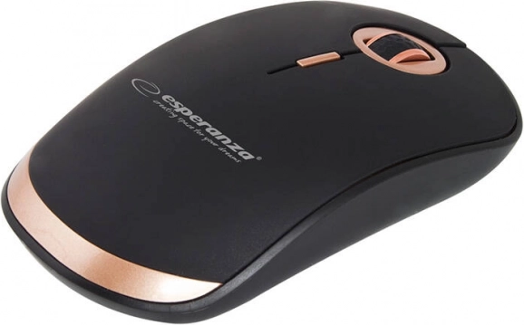 Souris optique sans fil Esperanza 2,4 GHz, 1600 dpi – noire