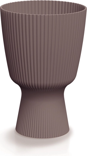 Cache-pot Milly Round marsala 18,8 cm