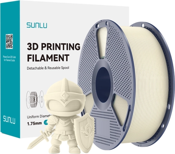 Filament Sunlu PLA+ 1,75 mm – ivoire