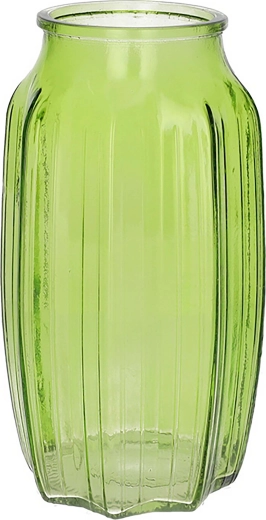 Vase Suko vert transparent 22 cm