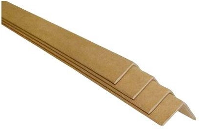 Coin de protection en carton 50 × 50 × 2 mm, longueur 1 m