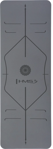 Tapis de yoga HMS YM10 gris