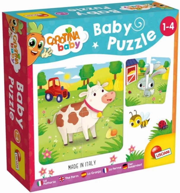 Carotina baby puzzle ferme