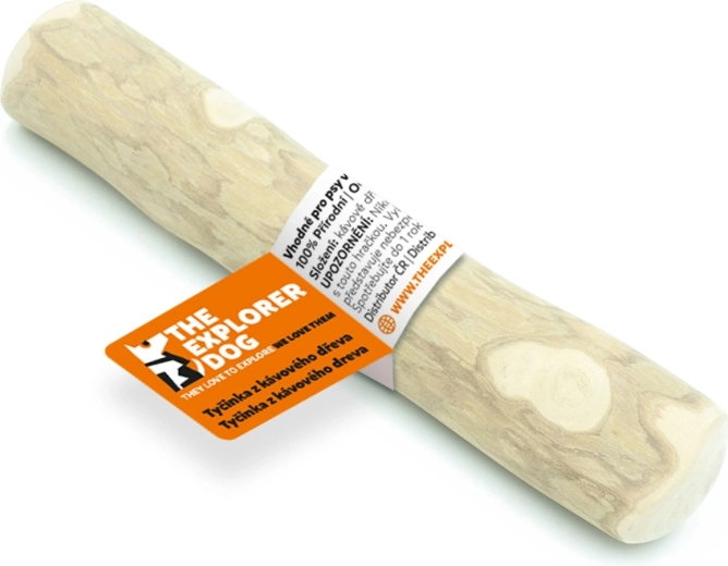 Explorer Dog bâton à mâcher en bois de café – taille S