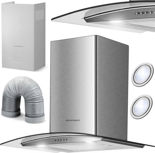 Hotte cheminée de cuisine 60 cm BERDSEN BT-202 Inox