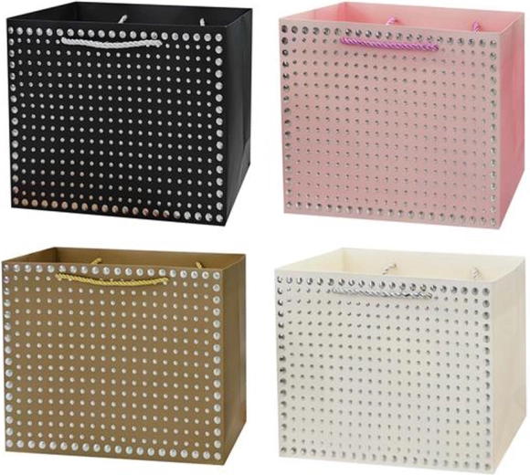 Sac cadeau 44 × 31 × 12 cm, motifs assortis