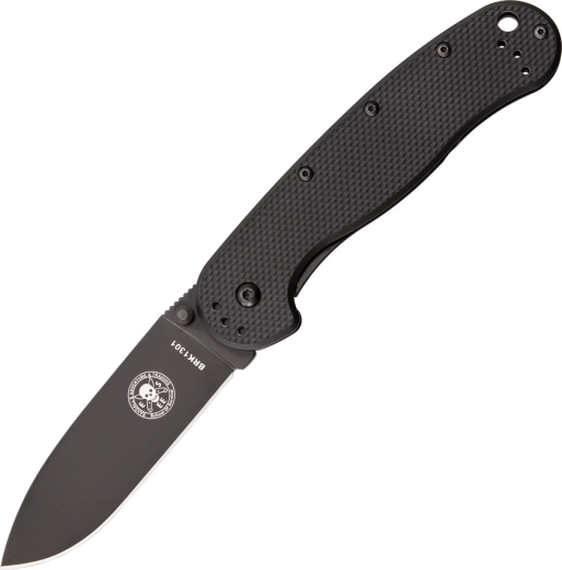 ESEE Avispa couteau de poche outdoor 8,9 cm, noir, GRN