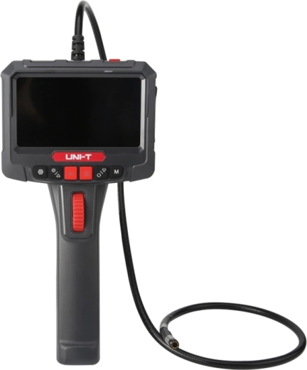 Uni-T UT663B endoscope industriel avec tête rotative et écran 5" (2 m)