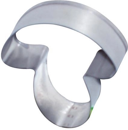 Emporte-pièces en acier inoxydable champignon, set de 10 pièces