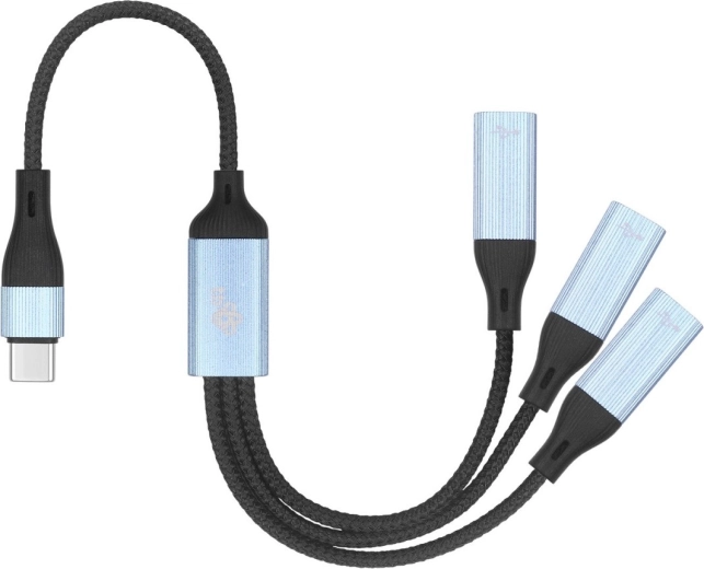 Répartiteur USB‑C – 3× USB‑C