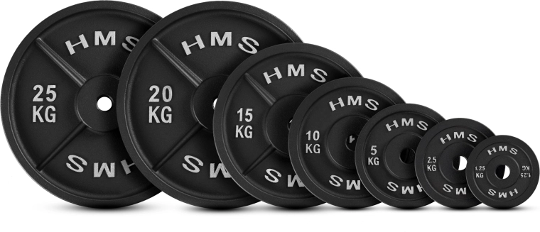 Disque HMS TCN 5 kg en fonte (31 mm)