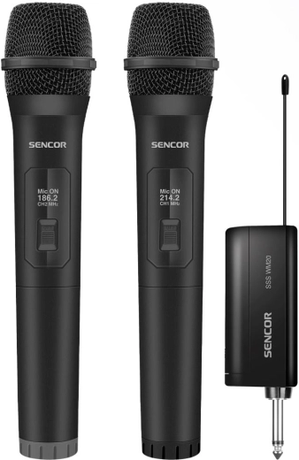 Sencor SSS WM20 microphones sans fil avec récepteur
