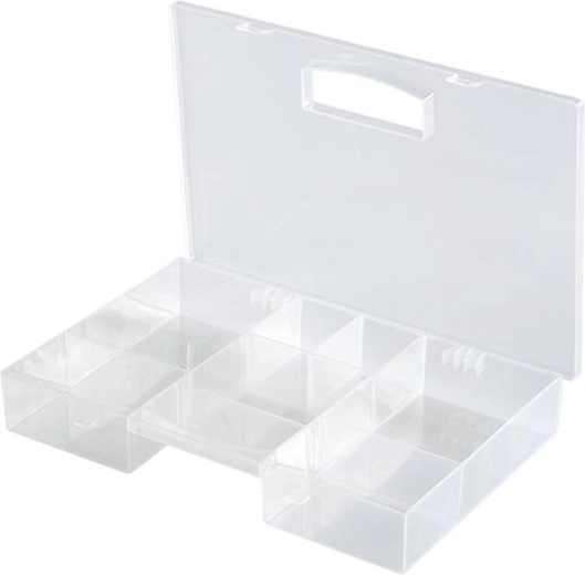 Mallette organisateur en plastique HEIDRUN 28 × 19,5 × 4 cm