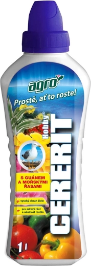 Engrais liquide universel Cererit Hobby avec guano et algues marines 1 l