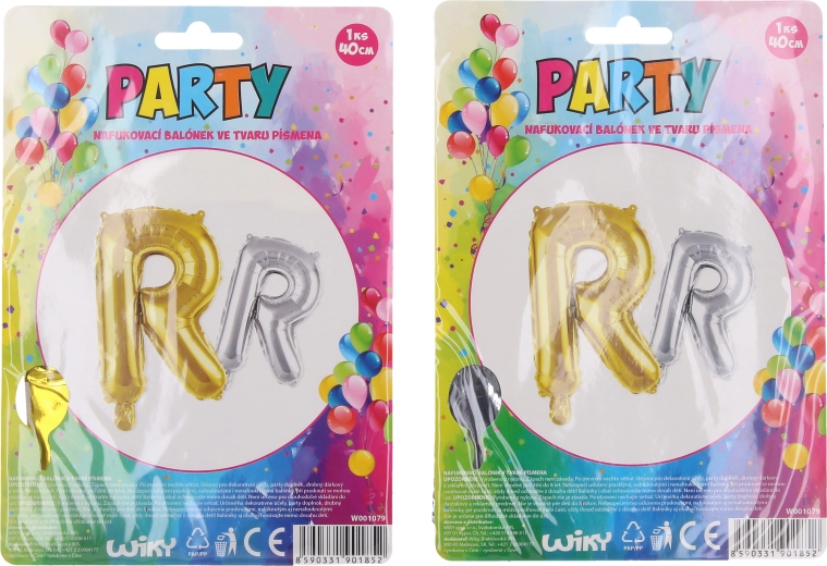 Ballon gonflable - lettre R