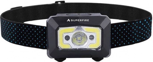 Lampe frontale Superfire X30, 340 lm, USB