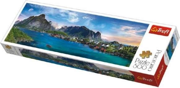 Puzzle panoramique 500 pièces – Lofoten, Norvège