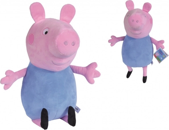 Mascotte en peluche Peppa Pig George 31 cm