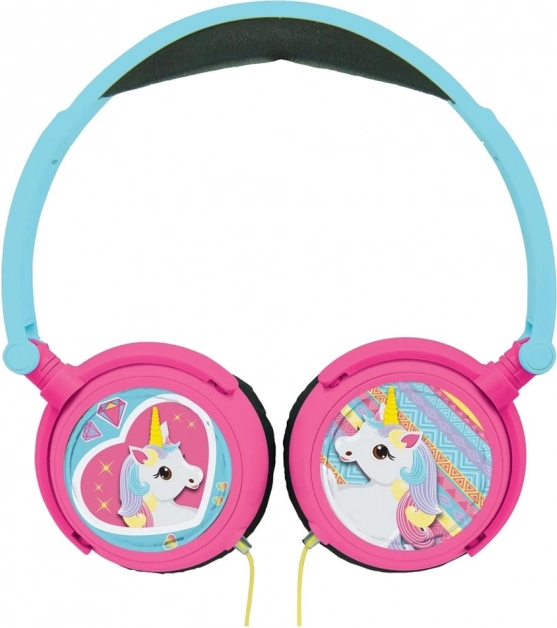 Casque filaire pour enfants pliable Licorne