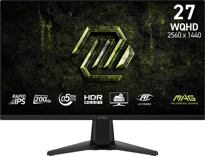Moniteur 27" WQHD 200 Hz MAG 275QF E20 noir