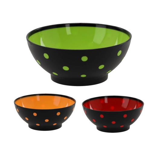 Bol en plastique Spotty 0,75 l à pois