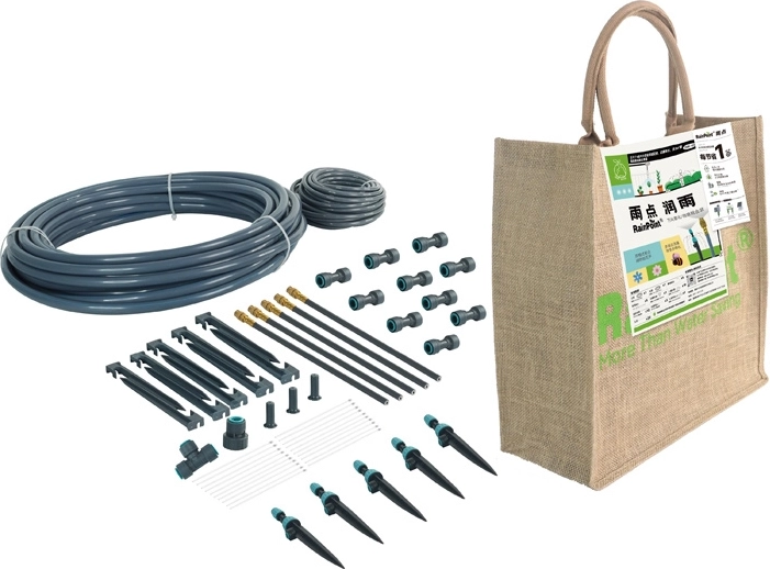 Kit d’arrosage goutte-à-goutte et brumisation RAINPOINT
