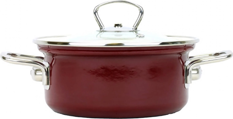 casserole BELIS éco-céramique 24 cm avec couvercle en verre, 4,5 l