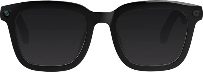 Lunettes de soleil connectées intelligentes COLMI V03 à monture carrée