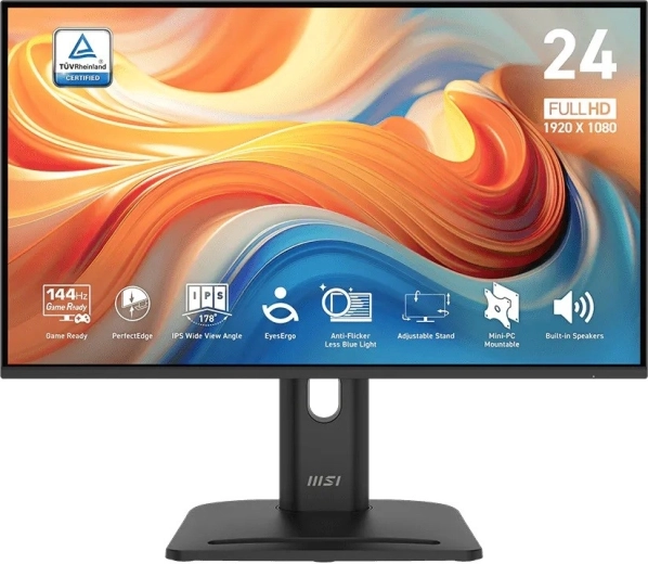 MSI PRO MP245PGN Moniteur LED 23,8" FHD 144 Hz noir