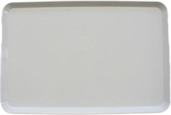 Plateau de service en plastique 42 × 28 × 2 cm – assortiment de couleurs