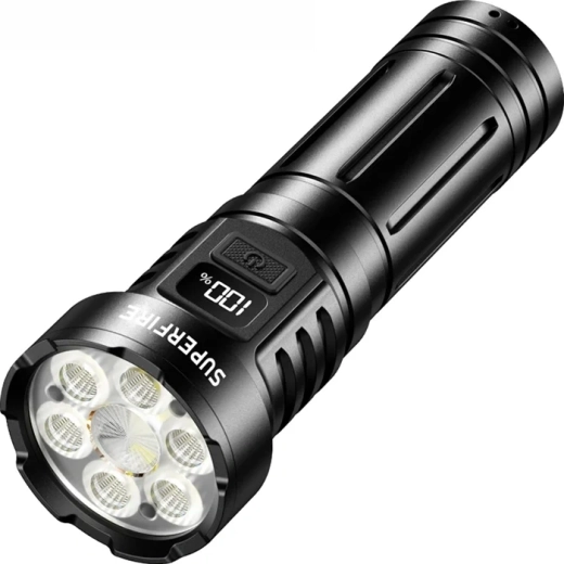 Lampe torche LED rechargeable Superfire L24 avec USB-C