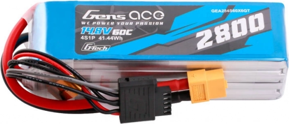 Gens ace G-Tech Soaring 2800mAh 14,8V 60C 4S1P LiPo XT60