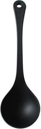 Louche 30 × 9 cm noire en plastique PBT