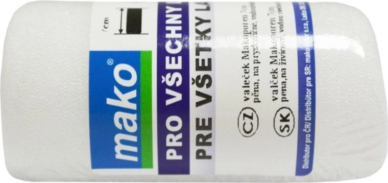 Rouleau de peinture en mousse 70 mm Makoporen