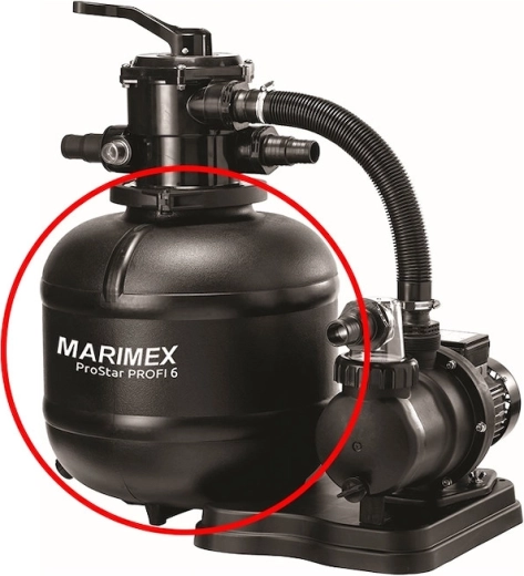 Cuve de filtration à sable ProStar Profi 6 et Black Star 6