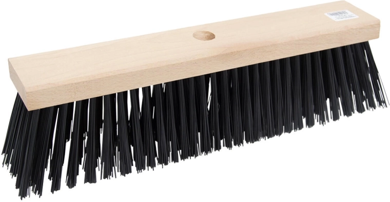 Balai routier sur manche 40 × 8 cm, en bois, fibres PET 9 cm