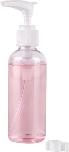 Flacon de voyage en plastique avec pompe 100 ml TORO