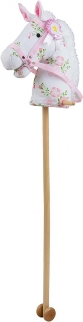 Cheval bâton rose Bigjigs Toys