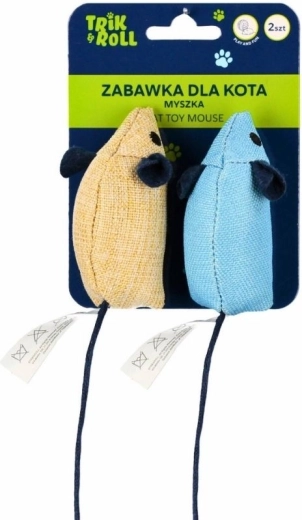 Jouet pour chat souris (2 pcs)