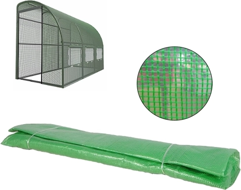 Bâche renforcée pour polytunnel Połówka 3 × 1,5 m verte