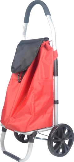 Chariot de courses Sydney 42 l, rouge/noir