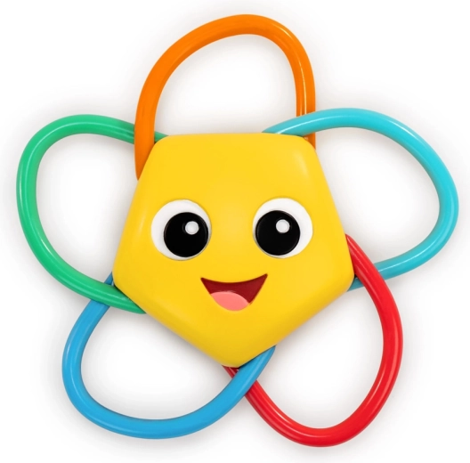 Baby Einstein anneau de dentition et hochet Soothing Star sans BPA, 0 m+