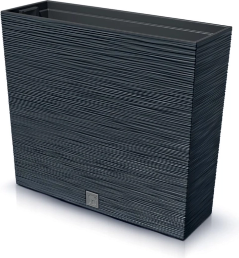 Jardinière de jardin avec insert 58 cm, anthracite