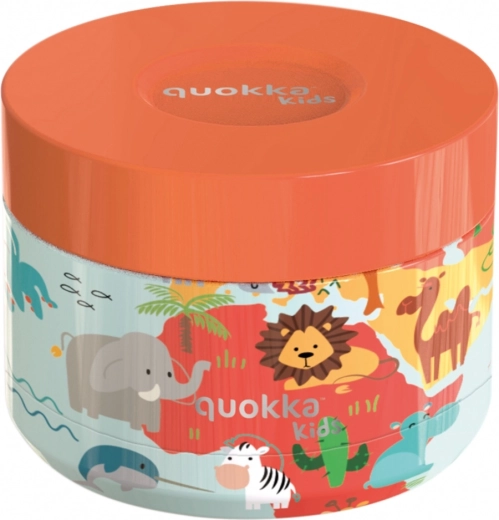 Récipient isotherme en acier inoxydable pour aliments Quokka Whim Map of Life 360 ml