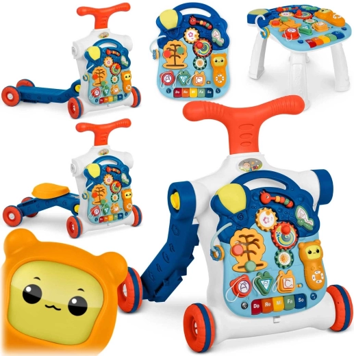 Table éducative Ricokids 4-en-1 bleue