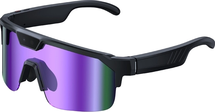 Lunettes de soleil sport Zeblaze Q01 AI avec caméra – violettes