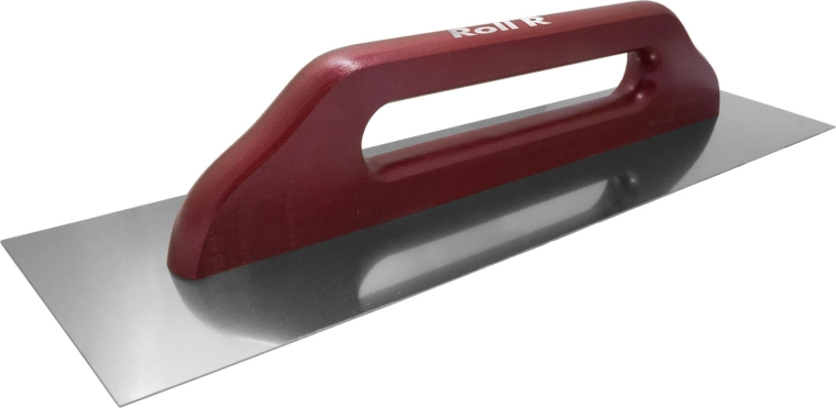 Taloche en acier inoxydable droite 480 × 130 mm